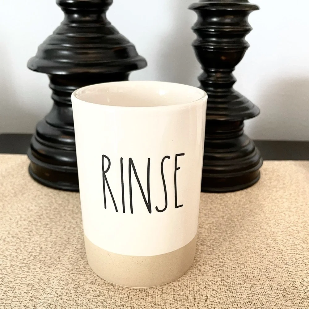 🆕Rae Dunn Ceramic Set- RINSE/STUFF - Picture 3 of 4